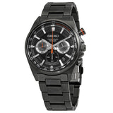 Seiko Essentials Chronograph Quartz Black Dial Men's Watch SSB399P1 - The Watches Men & Co