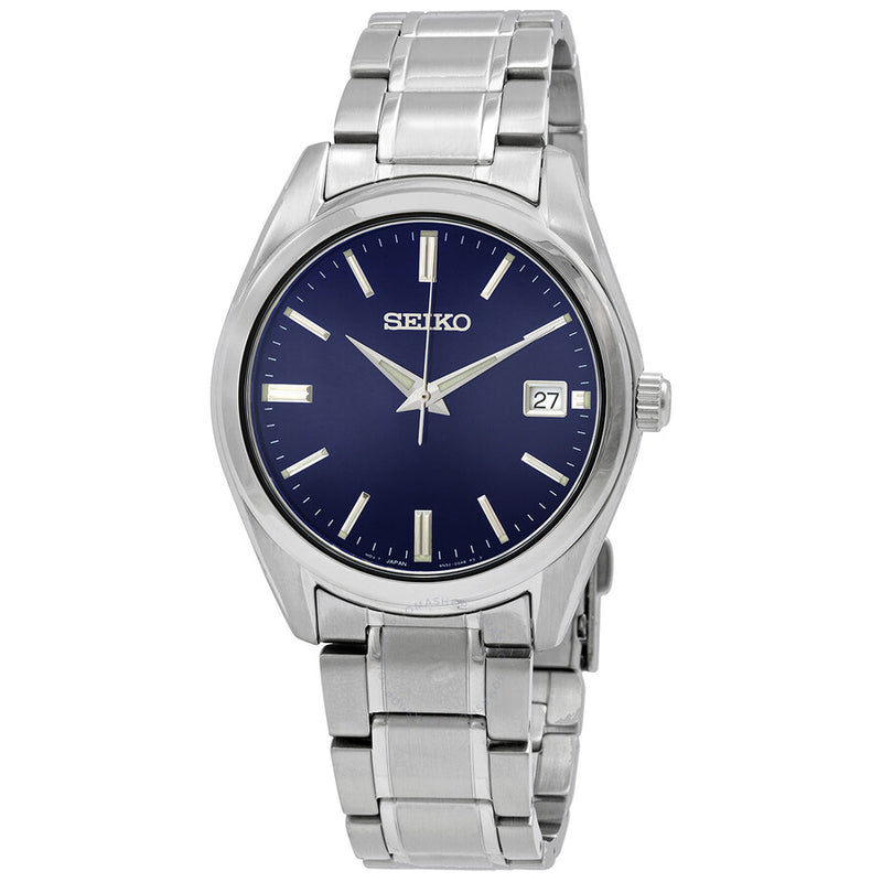 Seiko Core Quartz Blue Dial Men's Watch SUR309P1 - The Watches Men & Co