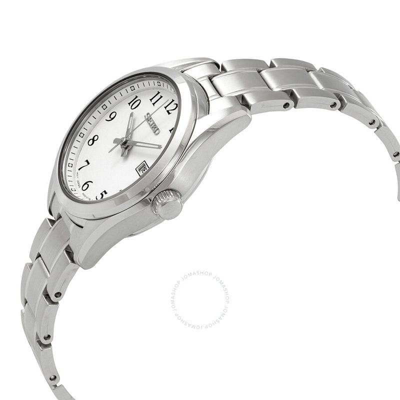 Seiko Core Quartz White Dial Ladies Watch SUR465P1 - The Watches Men & Co #2