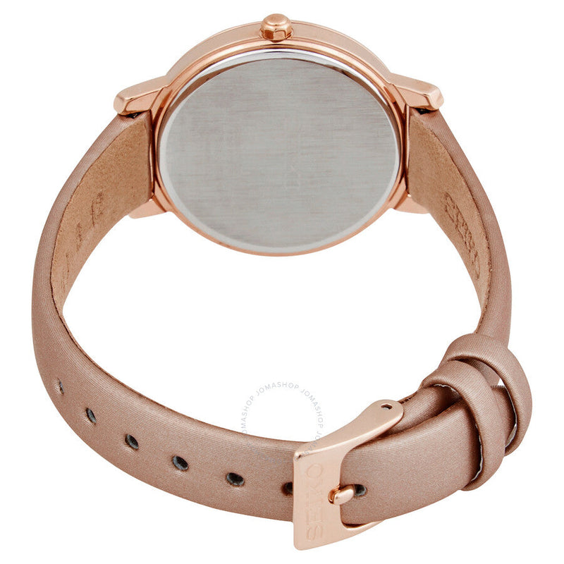 Seiko Crystal Mother of Pearl Dial Ladies Watch SUP456P1 - The Watches Men & Co #3