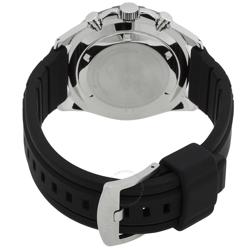 Seiko Essentials Chronograph Quartz Black Dial Men's Watch SSB347P1 - The Watches Men & Co #3