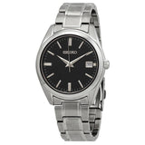 Seiko Essentials Quartz Black Dial Men's Watch SUR311 - The Watches Men & Co