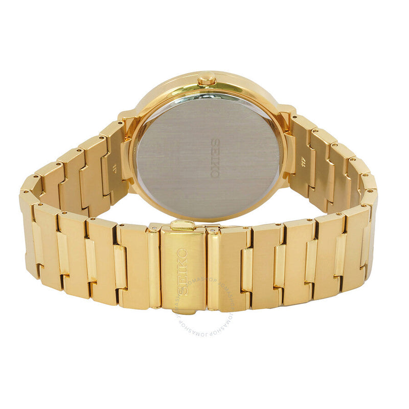 Seiko Essentials Quartz Black Dial Men's Watch SUR488 - The Watches Men & Co #3