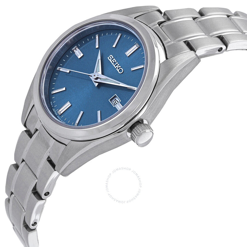 Seiko Essentials Quartz Blue Dial Ladies Watch SUR531 - The Watches Men & Co #2