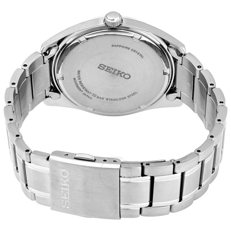 Seiko Essentials Quartz Silver Dial Men's Watch SUR307 - The Watches Men & Co #3