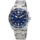 Seiko Kinetic Blue Dial Stainless Steel Men's Watch SKA783 - The Watches Men & Co