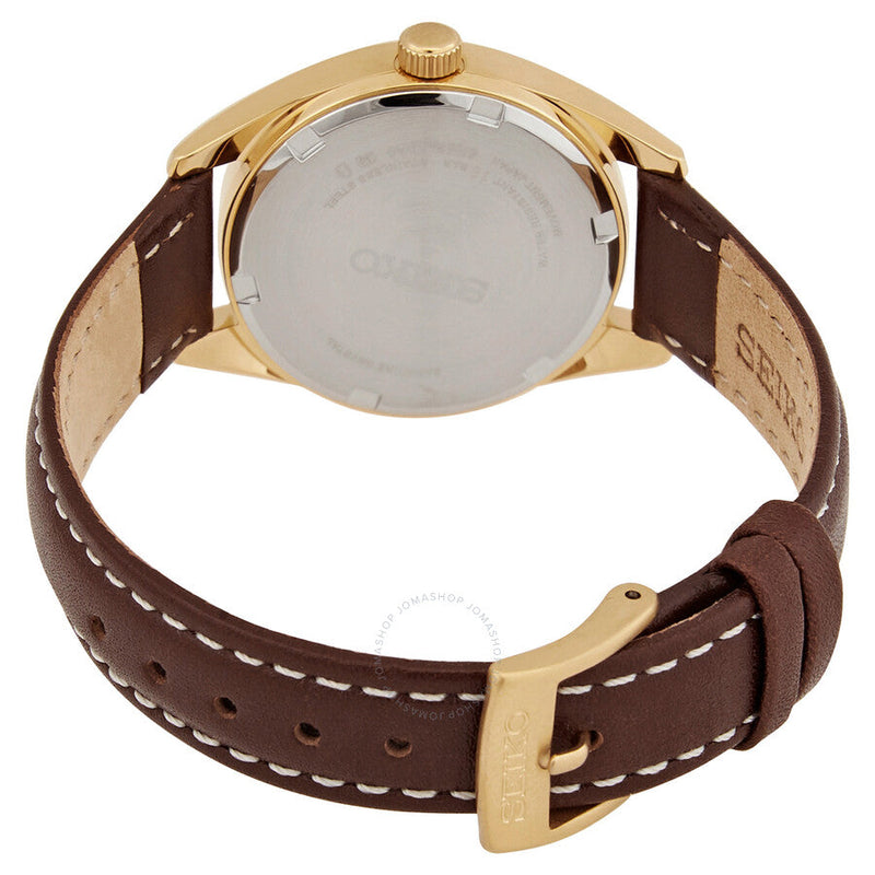 Seiko Neo Classic Quartz Champagne Dial Ladies Watch SUR456P1 - The Watches Men & Co #3