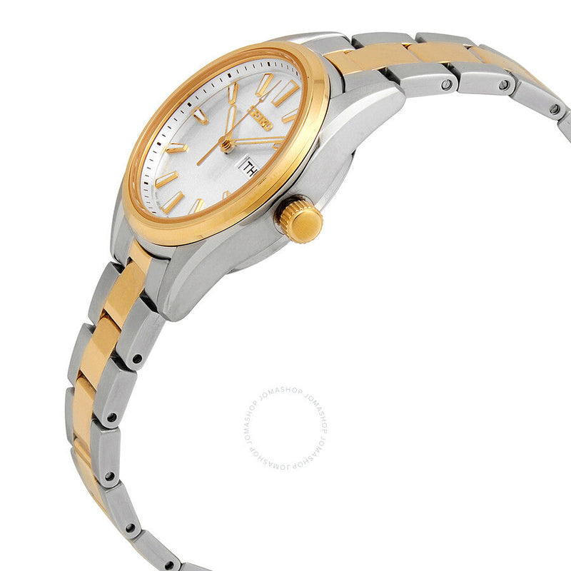 Seiko Neo Classic Quartz Silver Dial Ladies Watch SUR454P1 - The Watches Men & Co #2