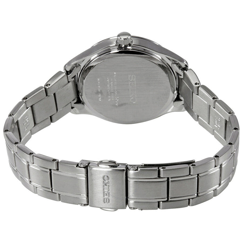 Seiko Noble Quartz Blue Dial Ladies Watch SUR425 - The Watches Men & Co #3