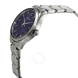 Seiko Noble Quartz Blue Dial Ladies Watch SUR425 - The Watches Men & Co #2