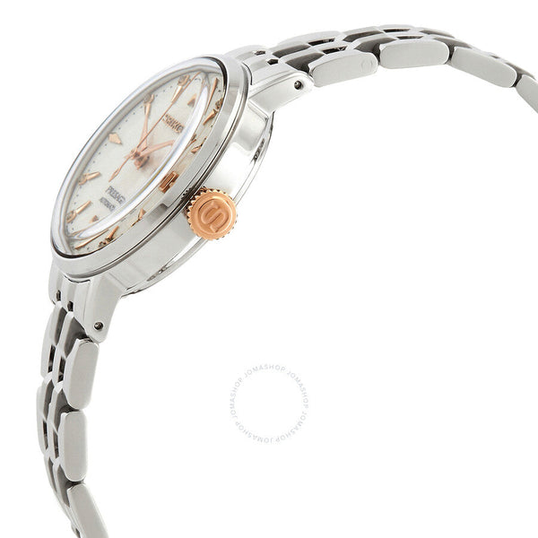 Seiko Presage Cocktail Automatic Diamond White Dial Ladies Watch SRE009J1 - The Watches Men & Co #2