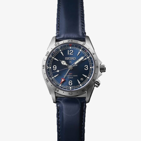 Seiko Prospex Luxe Alpinist GMT Automatic Blue Dial Men's Watch SPB377 - The Watches Men & Co #2