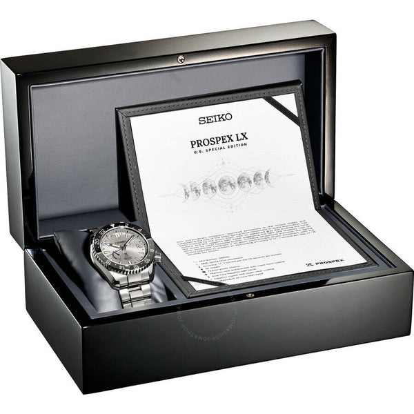 Seiko Prospex LX Spring Drive Automatic Grey Dial Men's Watch SNR051 - The Watches Men & Co #2