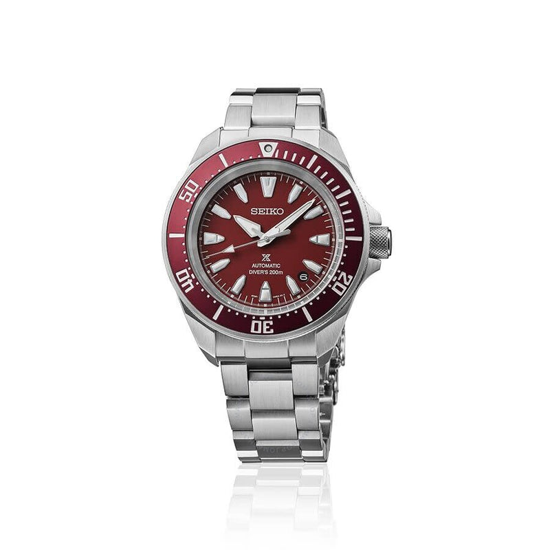 Seiko Seiko Prospex Samurai Automatic Red Dial Men's Watch SRPL11 - The Watches Men & Co