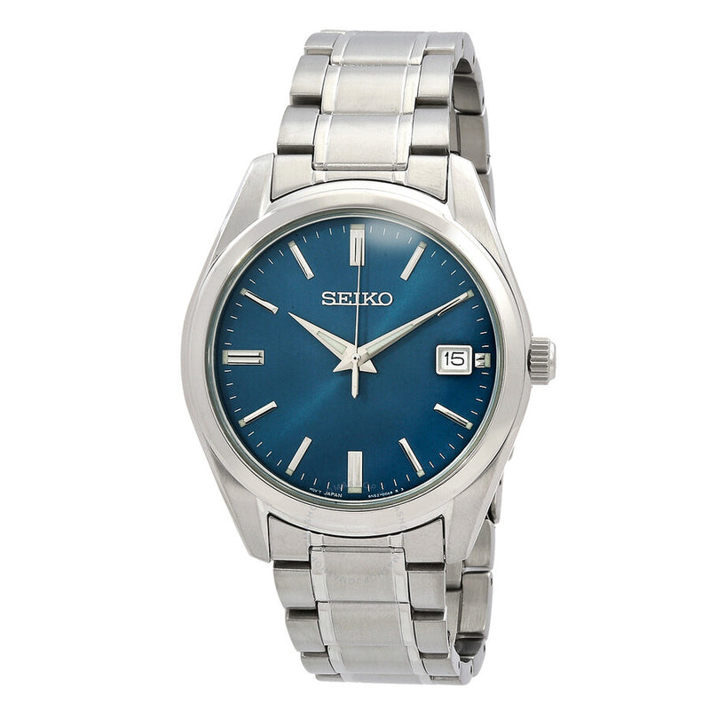 Seiko Quartz Blue Dial Men's Watch SUR525P1 - The Watches Men & Co