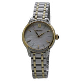 Seiko Quartz Cream Dial Ladies Watch SRZ544P1 - The Watches Men & Co