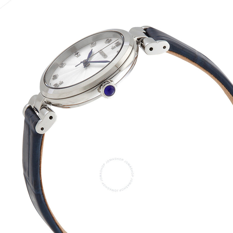 Seiko Quartz Crystal White Mother of Pearl Dial Ladies Watch SRZ545P1 - The Watches Men & Co #2