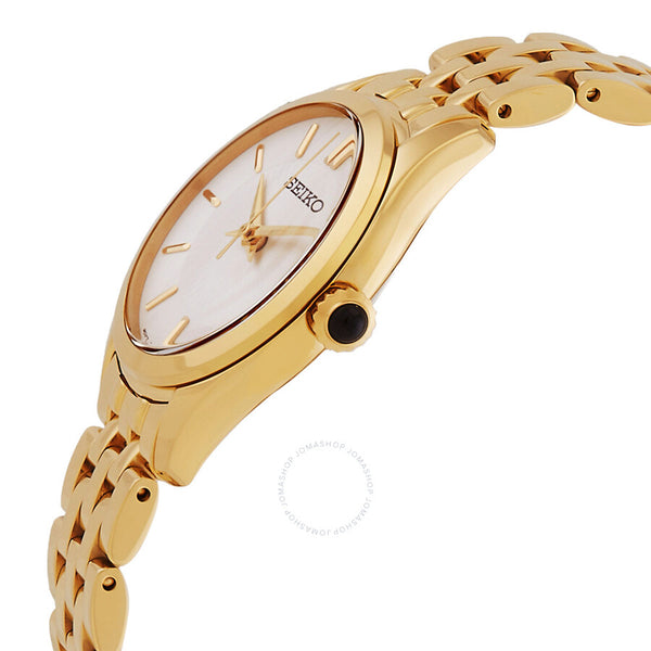 Seiko Quartz White Dial Ladies Watch SUR538P1 - The Watches Men & Co #2