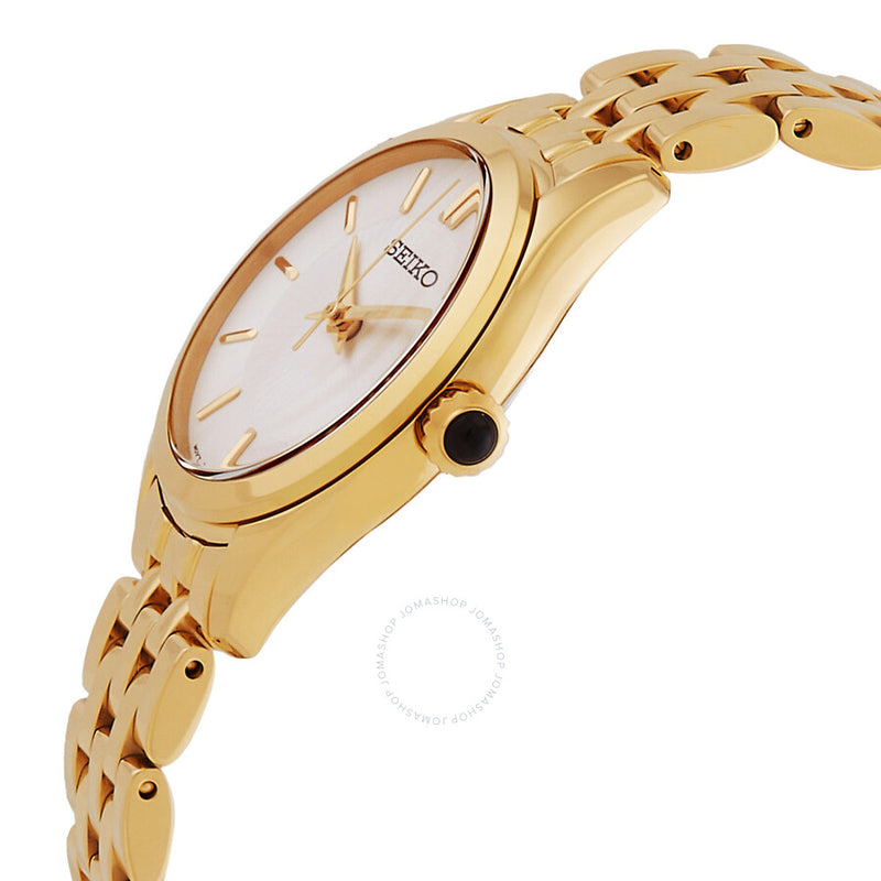 Seiko Quartz White Dial Ladies Watch SUR538P1 - The Watches Men & Co #2