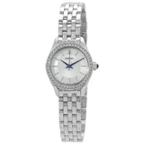 Seiko Quartz White Dial Ladies Watch SUR539 - The Watches Men & Co