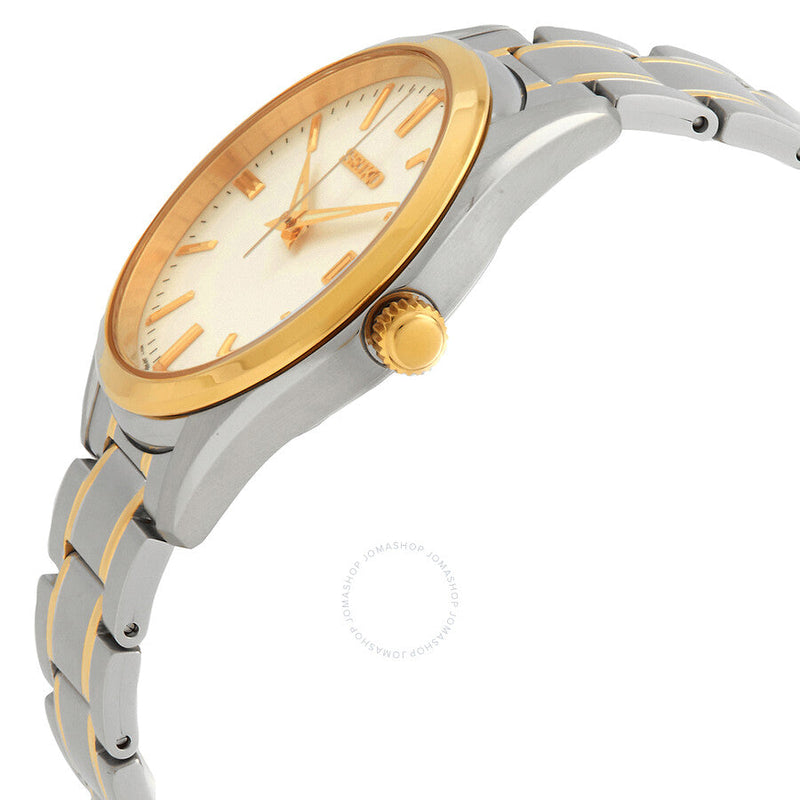 Seiko Quartz White Dial Men's Watch SUR312P1 - The Watches Men & Co #2