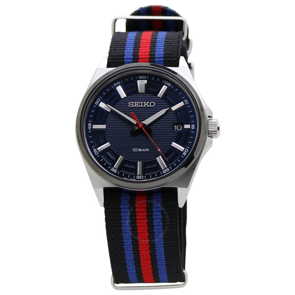 Seiko Racing Sports Quartz Blue Dial Men's Watch SUR509P1 - The Watches Men & Co