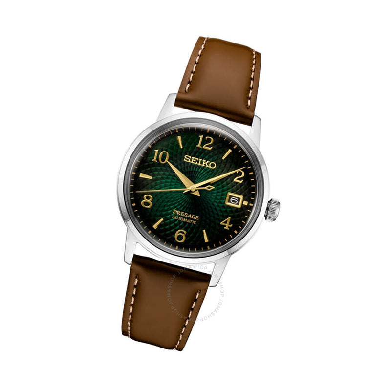 Seiko Seiko Presage Automatic Green Dial Unisex Watch SRPE45 - The Watches Men & Co