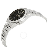 Seiko Series 5 Automatic Black Dial Men's Watch SNK361 - The Watches Men & Co #2