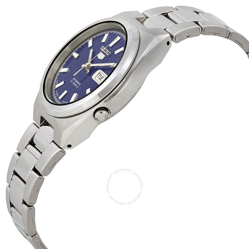 Seiko Series 5 Automatic Date-Day Blue Dial Men's Watch SNKC51J1 - The Watches Men & Co #2