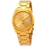 Seiko Series 5 Automatic Gold Dial Men's Watch SNKL48 - The Watches Men & Co