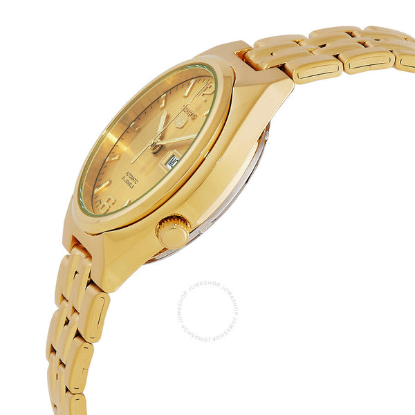 Seiko Series 5 Automatic Gold Dial Men's Watch SNKL64K1 - The Watches Men & Co #2