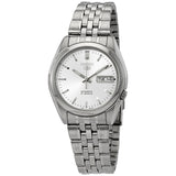 Seiko Series 5 Automatic Silver Dial Men's Watch SNK355 - The Watches Men & Co