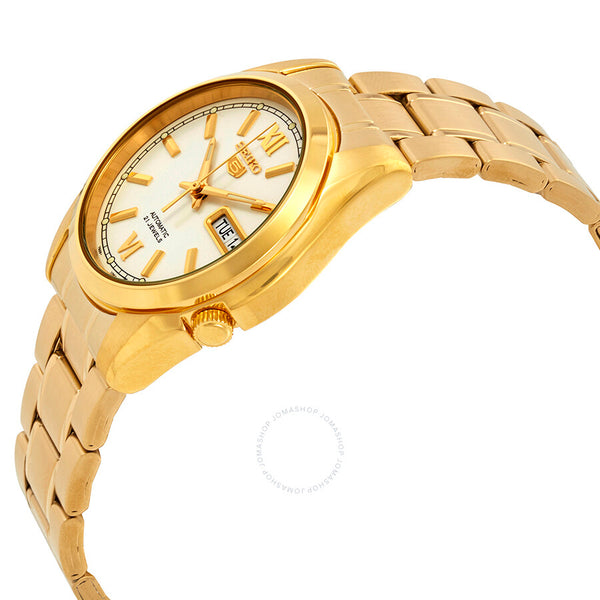 Seiko Series 5 Automatic Silver Dial Men's Watch SNKL58 - The Watches Men & Co #2
