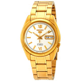 Seiko Series 5 Automatic Silver Dial Men's Watch SNKL58 - The Watches Men & Co