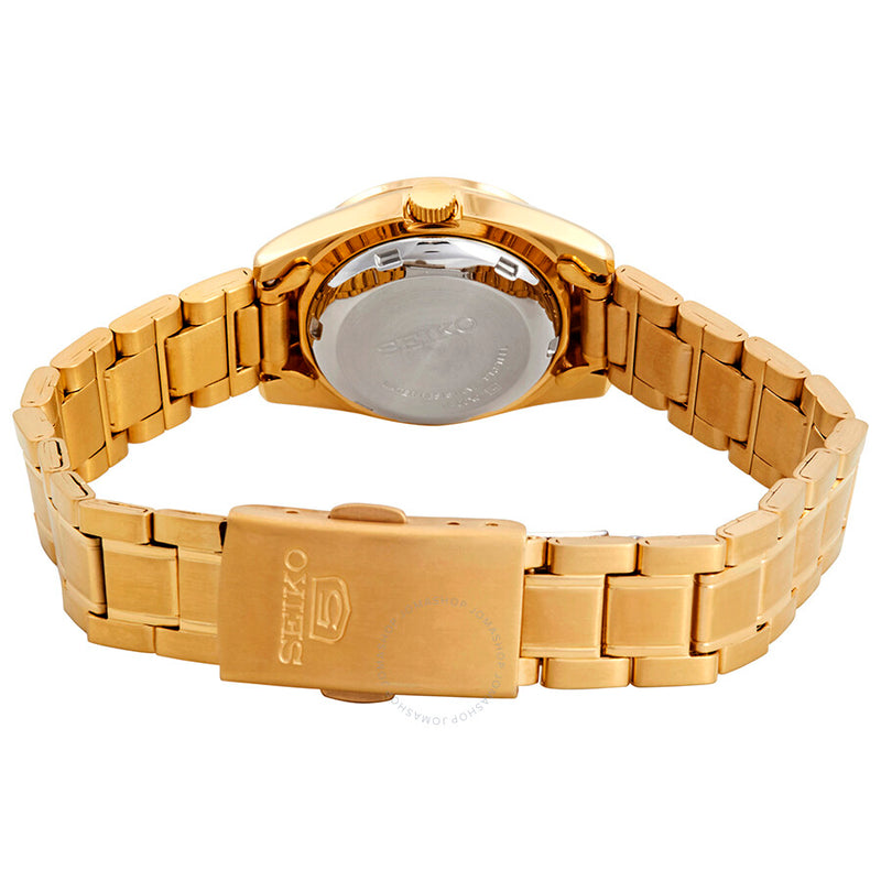 Seiko Series 5 Automatic White Dial Ladies Watch SYMK30 - The Watches Men & Co #3