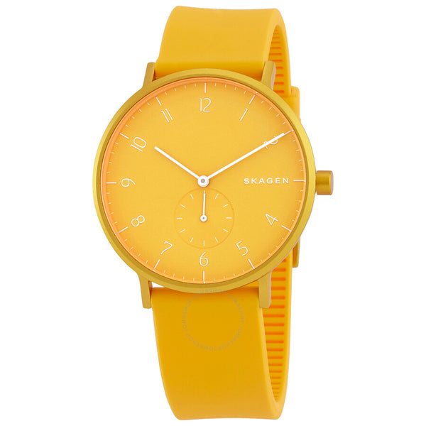 Skagen Aaren Kulor Quartz Sunshine Dial Unisex Watch SKW6510 - The Watches Men & Co