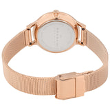 Skagen Anita Silver Dial Rose Gold-tone Ladies Watch #SKW2151 - The Watches Men & CO #3