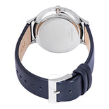 Skagen Anita White Dial Blue leather Ladies Watch SKW2719 - The Watches Men & Co #3