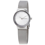 Skagen Freja Quartz Silver Dial Ladies Watch SKW2715 - The Watches Men & Co