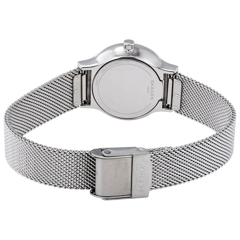 Skagen Freja Quartz Silver Dial Ladies Watch SKW2715 - The Watches Men & Co #3