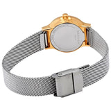 Skagen Freja White Dial Stainless Steel Mesh Ladies Watch SKW2666 - The Watches Men & Co #3