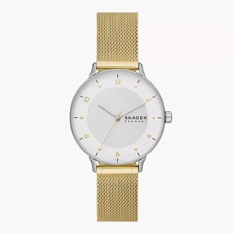 Skagen Riis Quartz White Dial Ladies Watch SKW3092 - The Watches Men & Co