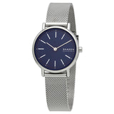 Skagen Signatur Lille Quartz Deep Ocean Dial Ladies Watch SKW2759 - The Watches Men & Co