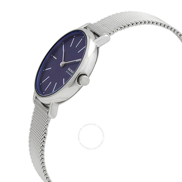 Skagen Signatur Lille Quartz Deep Ocean Dial Ladies Watch SKW2759 - The Watches Men & Co #2