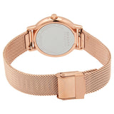 Skagen Signatur Lille Quartz Rose Gold-tone Ladies Watch SKW2837 - The Watches Men & Co #3