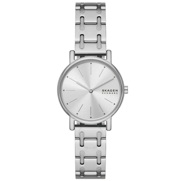 Skagen Signatur Lille Quartz Silver Dial Ladies Watch SKW3123 - The Watches Men & Co