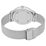 Skagen Signatur Quartz White Dial Stainless Steel Mesh Ladies Watch SKW2785 - The Watches Men & Co #3