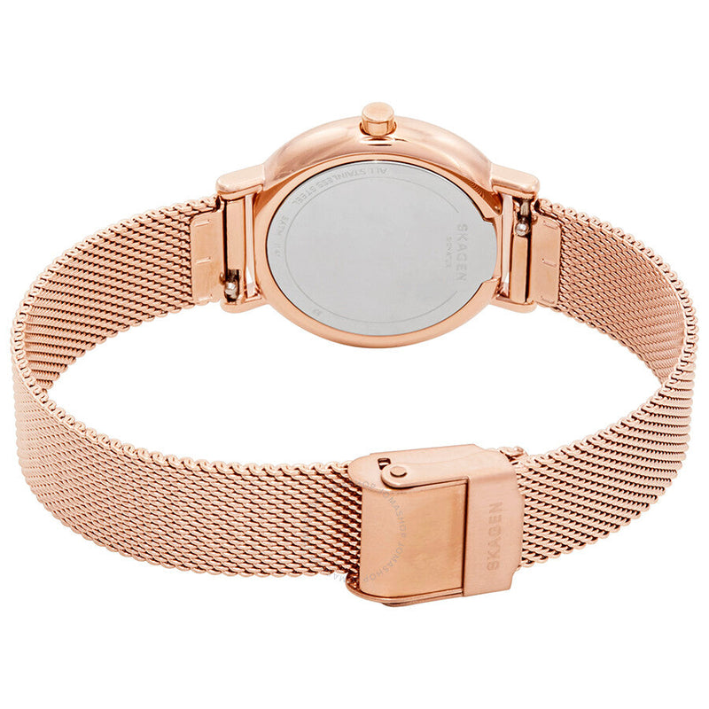 Skagen Signatur White Dial Ladies Watch SKW2694 - The Watches Men & Co #3