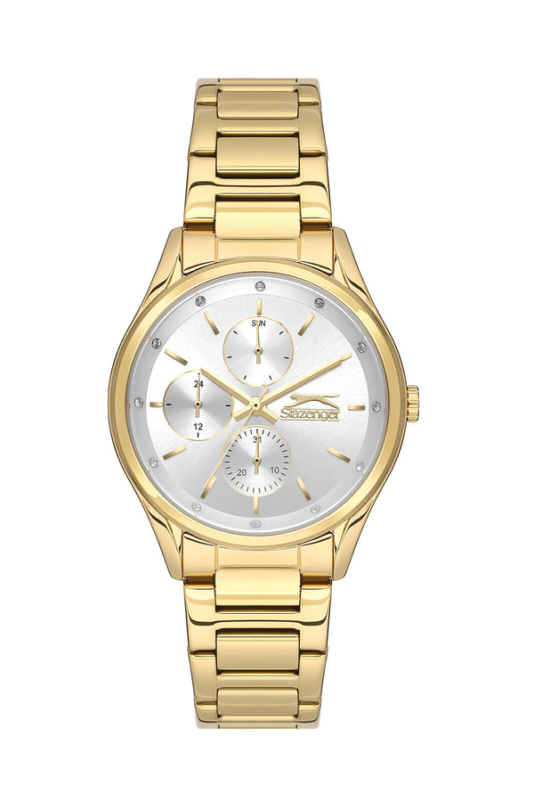 Slazenger Gold Stainless Steel Ladies Watch - Sl.09.2229.4.05 Sl.09.2229.4.05 - Image 1