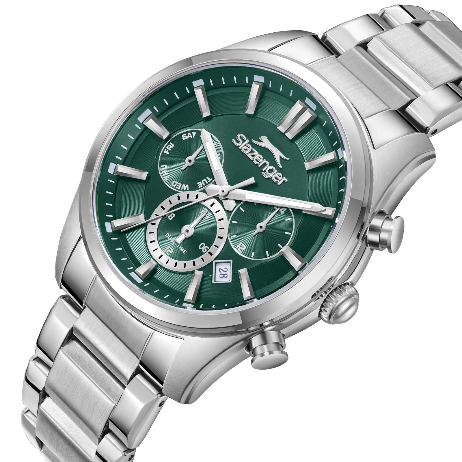 SLAZENGER Metallic Stainless Steel Men's Watch - SL.09.2498.2.06 SL.09.2498.2.06 - Image 2